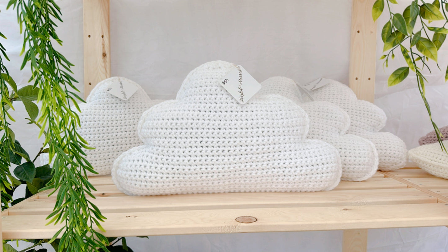 Cleo Cloud Pillow | Crochet Pillow