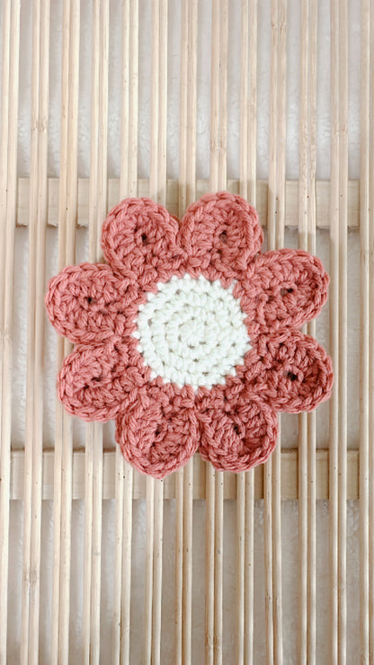 Callie Coaster Set (Set of 4) | Crochet Coaster Set