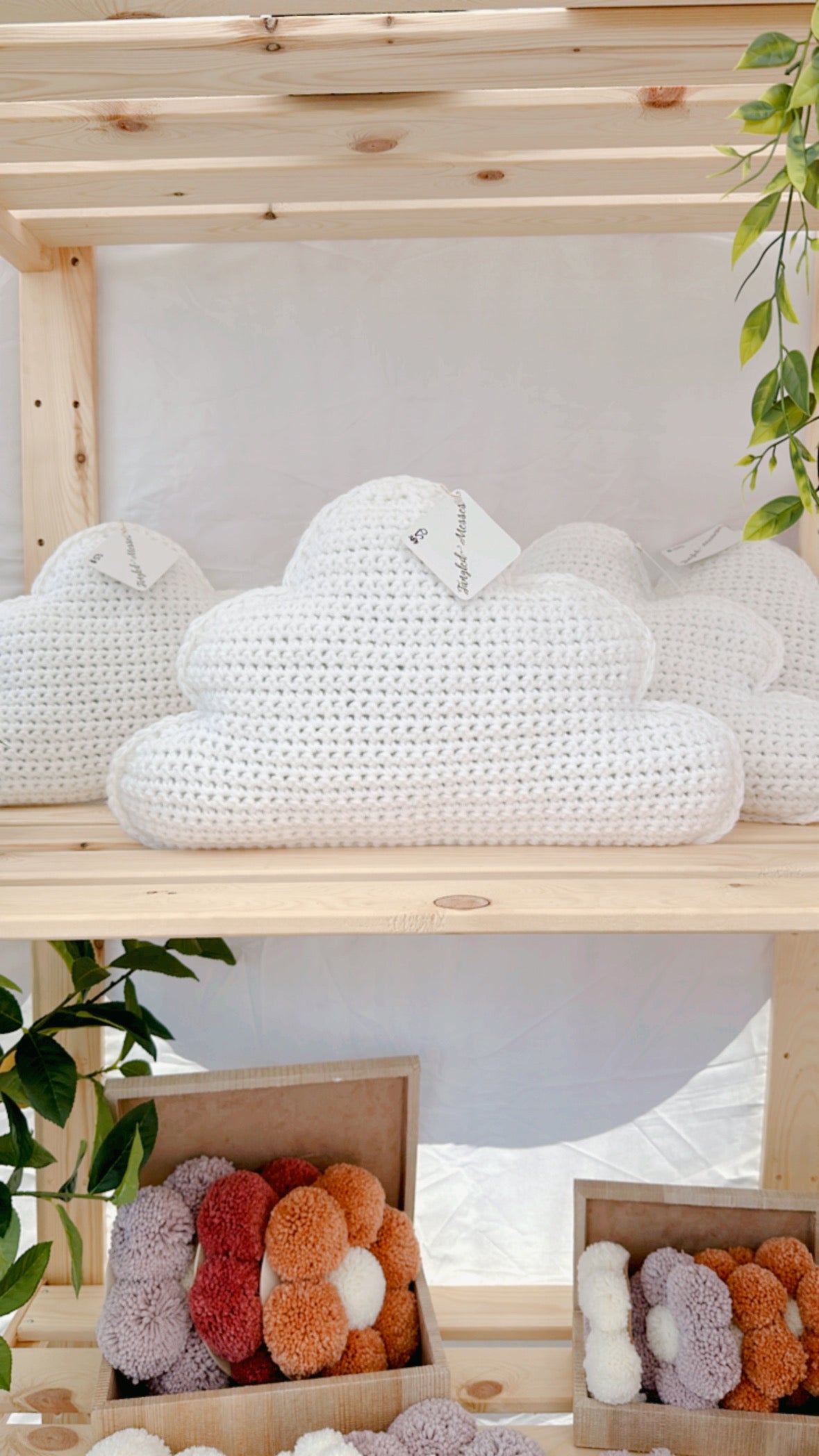 Cleo Cloud Pillow | Crochet Pillow