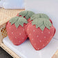 LARGE Stella Strawberry Pillow | Crochet Pillow