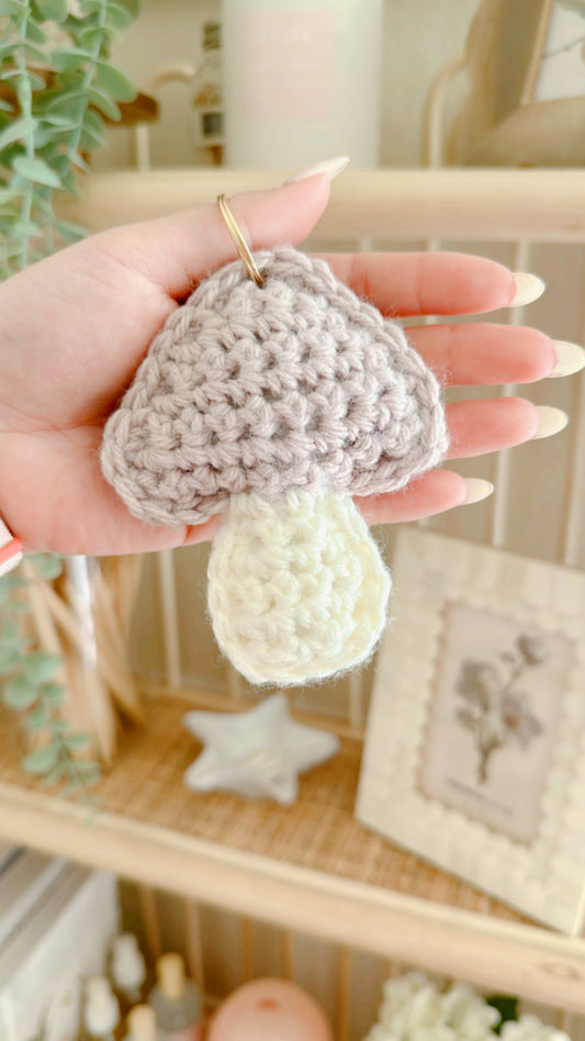 Millie Mushroom Keychain | Crochet Keychain