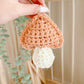 Millie Mushroom Keychain | Crochet Keychain